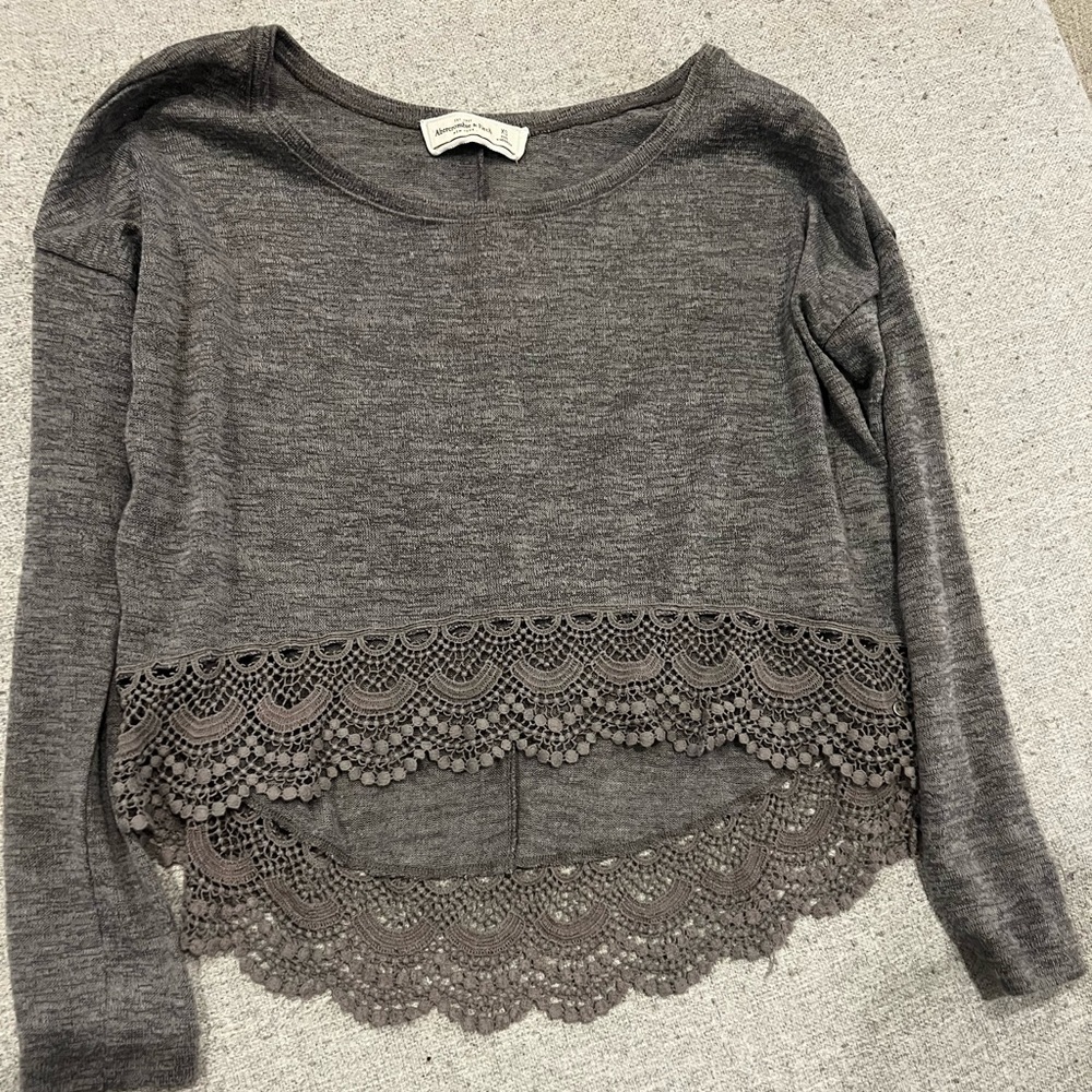 A&F long-sleeve cop top